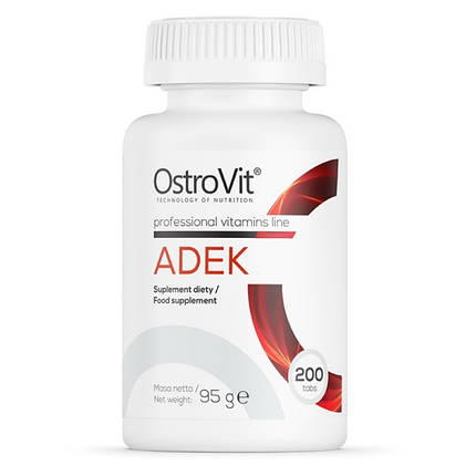 OstroVit Vitamin ADEK 200 таблеток, фото 1