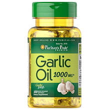 Puritan's Pride Garlic Oil 1000 мг 100 капсул