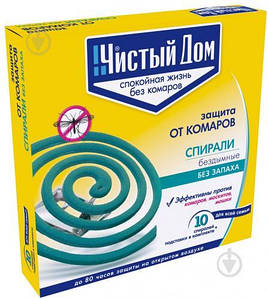 Спіралі Чистий дім універсальний захист від комарів (4606982000937)