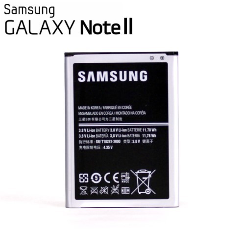 Аккумулятор Samsung N7100 Galaxy Note II EB595675LU 3100mAh, ОРИГИНАЛ - фото 5 - id-p13112189