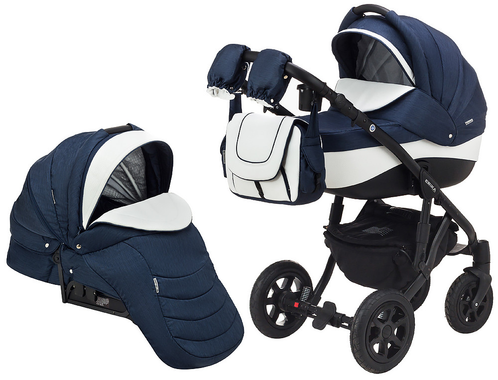 Коляска 2 в 1 Adamex Erika Y809, фото 1
