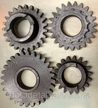 Шестірня четвертої та третої передачі прискорена на МТ 23 на 23