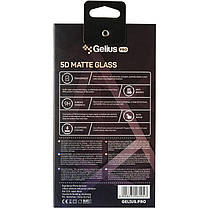 Захисне скло Gelius Pro 5D Matte Glass for iPhone X/XS Black, фото 2