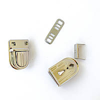 Замок для сумки нікель.