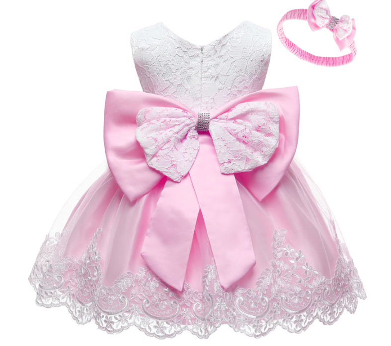 Ошатне пишне рожеве плаття до 2 летElegant fluffy pink dress up to 2 years