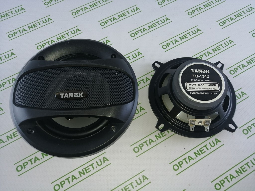 Автомобільні акустичні динаміки TANBX TB-1342 (350W /5"), фото 1