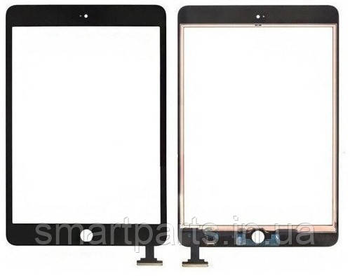 Сенсор (тачскрін) для iPad mini, iPad mini 2 Retina чорний Оригінал (Перевірено)