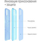 Чохол Silicone Case Full для Samsung Galaxy M21 M215F синій (самсунг м21), фото 3