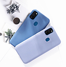 Чохол Silicone Case Full для Samsung Galaxy M21 M215F синій (самсунг м21), фото 6