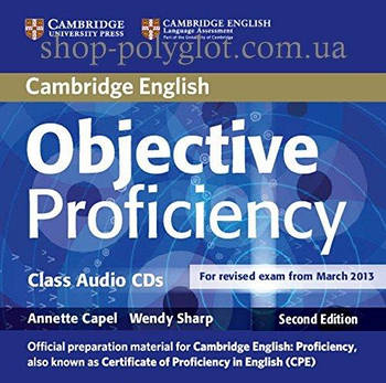 Аудіо диск Objective Proficiency Second Edition Class Audio CDs