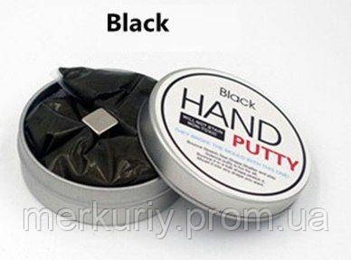 Магнітний розумний пластилін чорний Magnetic Putty black уцінка