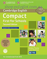 Набор книг Compact First for Schools Second Edition Student's Pack (Student's Book without answers with
