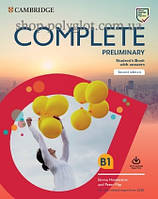 Підручник Complete Preliminary Second Edition student's Book with Answers with Online Practice