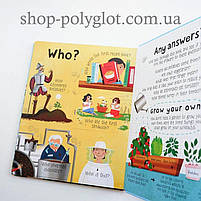 Книга з віконцями Lift-the-Flap Questions and Answers about Food, фото 10