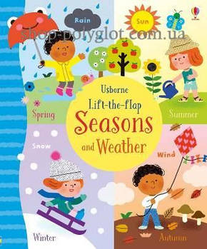 Книга з віконцями Lift-the-Flap Seasons and Weather