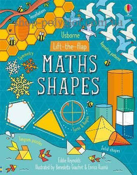 Книга з віконцями Lift-the-Flap Maths Shapes