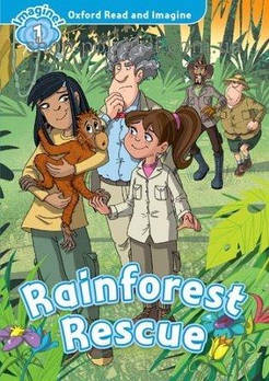 Книга з диском Rainforest Rescue with Audio CD