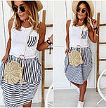 Плаття літнє в смужку "Laura" Норма, фото 2