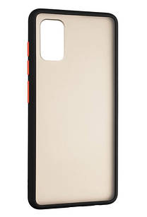 Чохол Gelius Bumper Mat Case для Samsung Galaxy M30S M307 чорний (самсунг м30с)