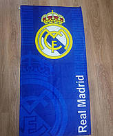 Полотенце пляжное с символикой FC Real Madrid
