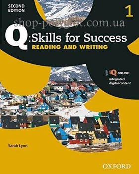 Підручник Q: Skills for Success Second Edition. Reading and Writing 1 student's Book with iQ Online