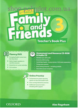 Книга для вчителя Family and Friends 2nd Edition 3 teacher's Book Plus with Assessment and Resource CD-ROM and