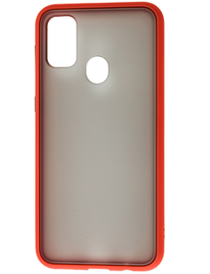 Чохол Gelius Bumper Mat Case для Samsung Galaxy M30S M307 червоний (самсунг м30с)