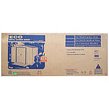 Сарай металевий ECO 202x122x181 см зелений з білим Сарай для саду дачі Хозблок Госпблок для саду, фото 4