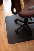 Защитная напольная черная подкладка под кресло Maximat полипропилен 70*100 см