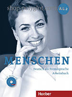 Рабочая тетрадь Menschen A2.2 Arbeitsbuch mit Audio-CD