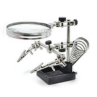 Третя рука для паяння або дрібних робіт JM-508 Ø 90мм