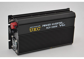 Перетворювач інвертор автомобільний AC/DC RCP 1000W 12 V PROFESSIONAL, фото 3