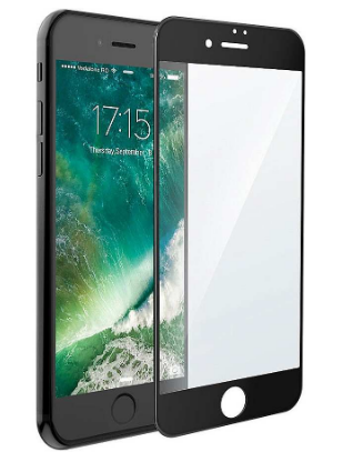 Защитное стекло Rock 3D Tempered Glass with Soft Edge for iPhone 8 Plus/7 Plus Black, фото 2