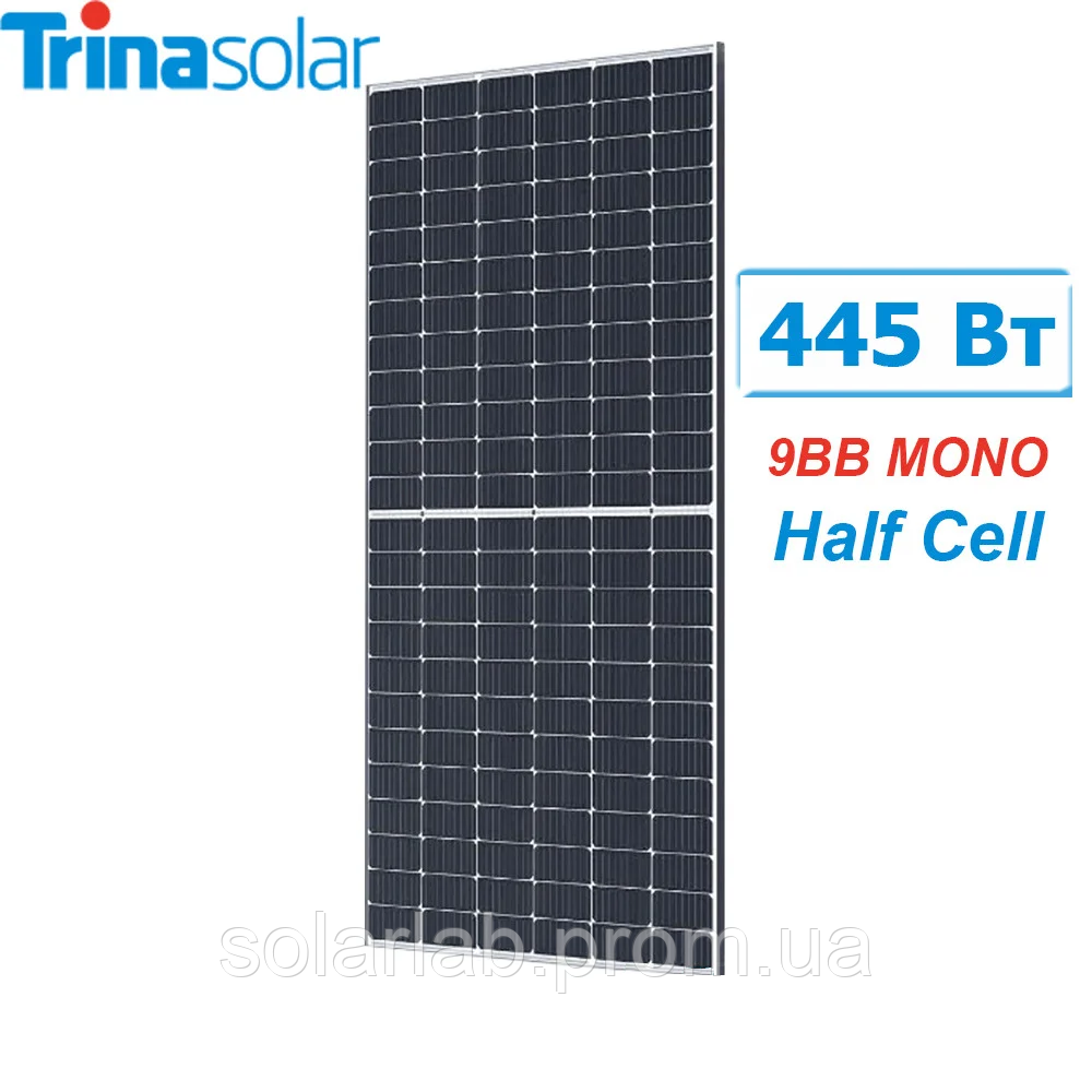 Сонячний модуль TrinaSolar TSM-DE17M 445 Вт mono 9bb