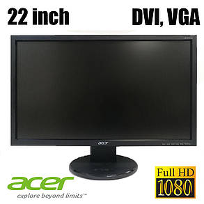 Acer V223HQV / 22' / 1920x1080 (16:9) / DVI, VGA, фото 2