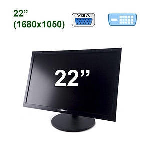 Samsung SyncMaster BX2240W / 22" (1680x1050) TN WLED / VGA, DVI, фото 2
