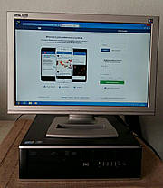 HP 8000 Compaq Elite / Intel Core 2 Duo E8500 (2 ядра по 3.16GHz) / 4GB RAM / 160 GB HDD + Windows 7 + монітор, фото 5