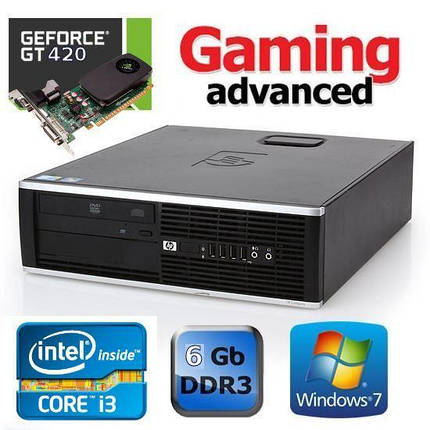 HP Compaq 8100 Elite SFF / Intel Core i3-540 (2(4) ядра по 3.06GHz) / 6GB DDR3 / 250GB HDD / GeForce GT 420, фото 1