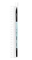 Пензель ROSA Синтетика саблевидна плоска, даггер, STREAM 143, № 4, коротка ручка