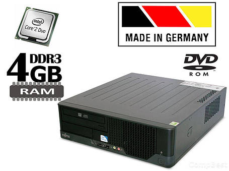 Fujitsu-Siemens Esprimo E5731 sff / Intel Core 2 Duo E7500 (2 ядра по 2.93GHz) / 4GB DDR3 / 500 ГБ HDD, фото 1