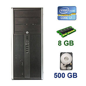 HP Compaq Elite 8300 Tower / Intel Core i7-3770 (4 (8) ядра по 3.4 - 3.9 GHz) / 8 GB DDR3 / 500 GB HDD, фото 2