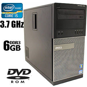 Dell 790 Tower / Intel i5-2500 (4 ядра по 3.3 ГГц) / 6 GB DDR3 / 250 GB HDD, фото 1