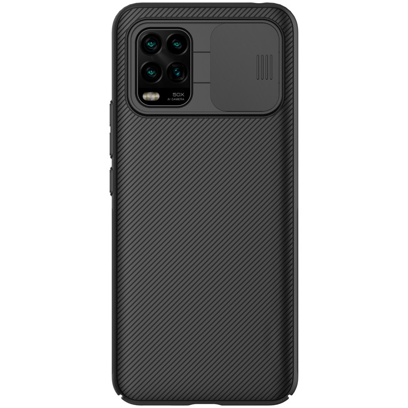 Nillkin Xiaomi Mi 10 Youth/ Mi 10 Lite CamShield Case Black Чохол Накладка Бампер