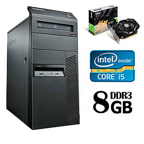 Lenovo m82 / Intel Core i5-3470 (4 ядра по 3.6 GHz) / 8GB DDR3 / 120GBSSD + 500GBHDD / GeForce GTX 1050 2GB GDDR5 / БП-500W, фото 2