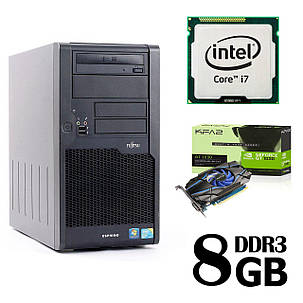 Fujitsu P9900 / Intel Core i7-860 (4(8) ядер з 2.8-3.46 GHz) / 8GB DDR3 / 500GB HDD / nVidia GeForce GT 1030 2GB GDDR5, фото 2