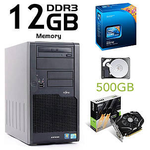 Fujitsu P9900 / Intel Core i7-860 4(8) ядер з 2.8-3.46 GHz / 12GB DDR3 / 500GB HDD / nVidia GeForce GTX 1050 2GB GDDR5, фото 2