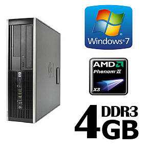 HP 6005 SFF/AMD Phenom II x3 (3 ядра по 3.0 GHz, 6MB cache) / 160 GB HDD / 4 GB DDR3, фото 1