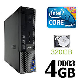 Dell Optiplex 7010 USFF / Intel Core i3-3220 / 4GB DDR3 / 320GB HDD, фото 1