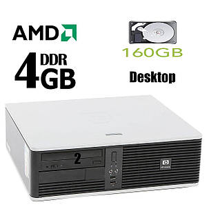 Hewlett-Packard DC5850 Desktop / AMD Athlon 5000b (2 ядра по 2.6GHz) / 4GB DDR2 / 160GB HDD, фото 1