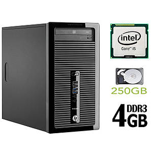 HP 400 G1 MT / Intel Core i5-4570 (4 ядра по 3.2 GHz) / 4GB DDR3 / 250GB HDD, фото 2